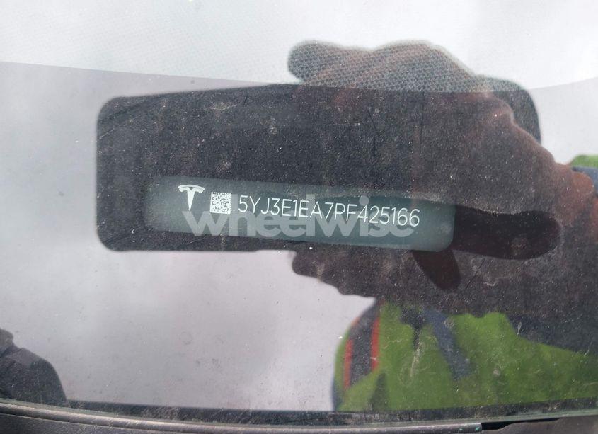 Photo 9 of 2023 Tesla Model 3 REAR-WHEEL DRIVE (VIN 5YJ3E1EA7PF425166)