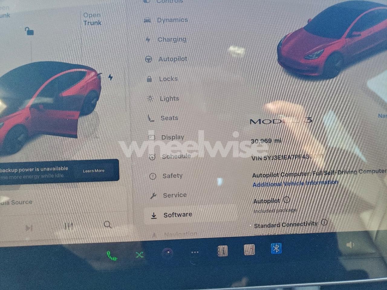 Photo 9 of 2023 TESLA MODEL 3 (VIN 5YJ3E1EA7PF430061)