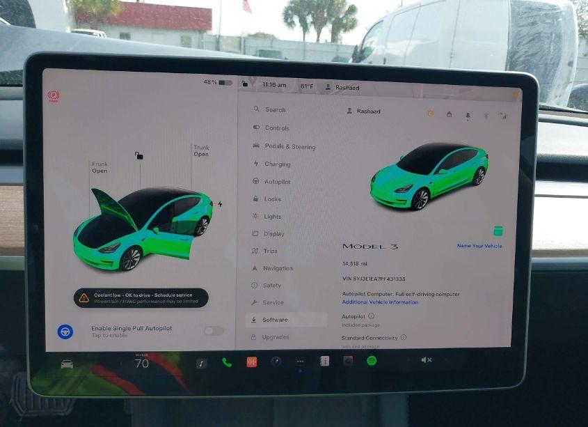 Photo 18 of 2023 Tesla Model 3 REAR-WHEEL DRIVE (VIN 5YJ3E1EA7PF431338)