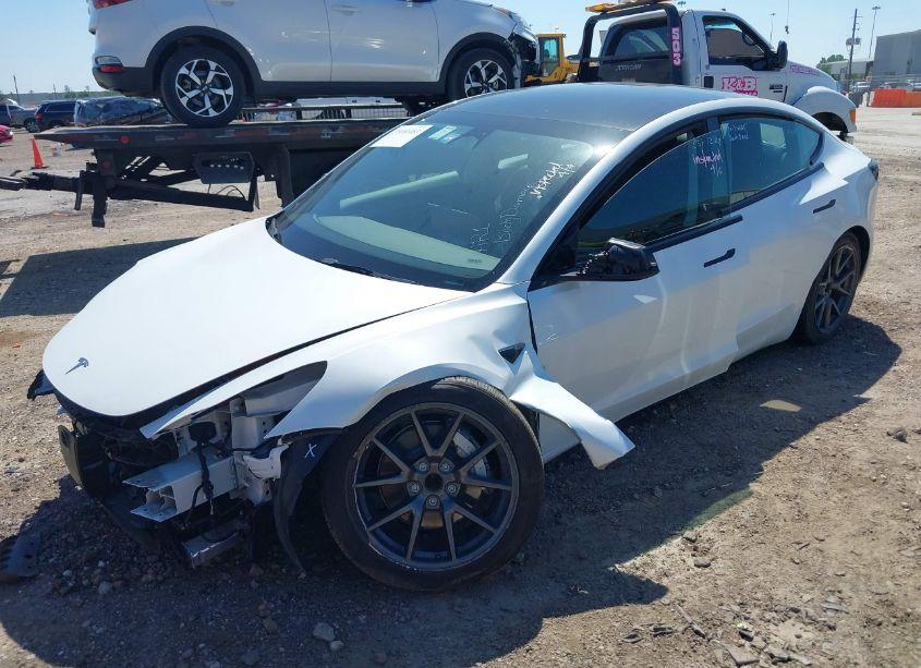 Photo 2 of 2023 Tesla Model 3 REAR-WHEEL DRIVE (VIN 5YJ3E1EA7PF438239)
