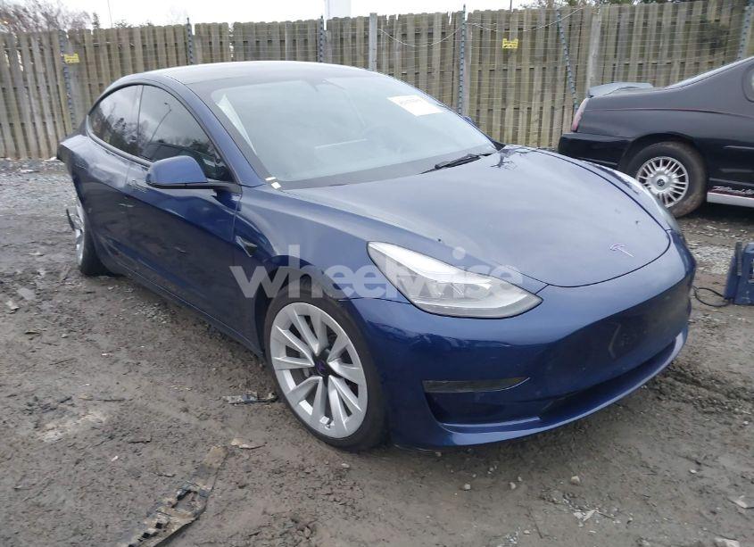 2023 Tesla Model 3 REAR-WHEEL DRIVE (VIN 5YJ3E1EA7PF446874) main photo