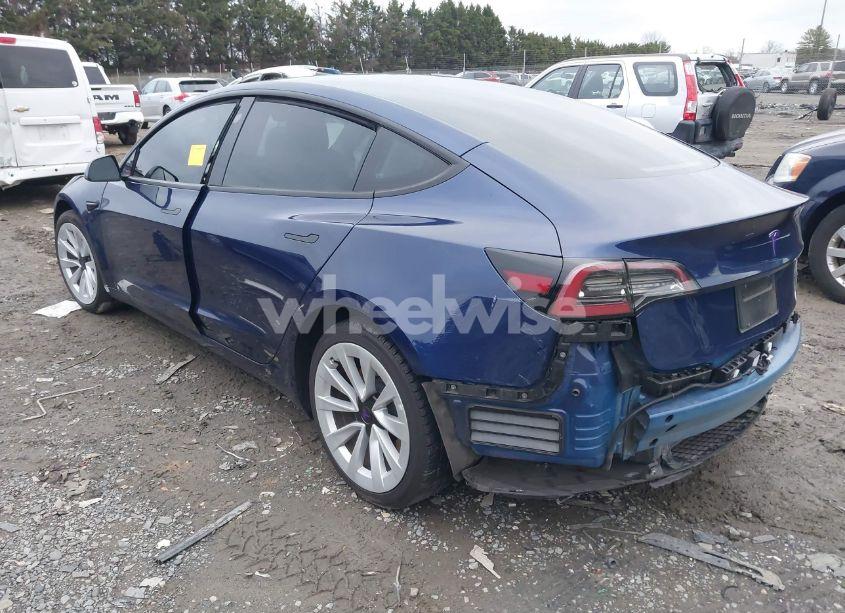 Photo 3 of 2023 Tesla Model 3 REAR-WHEEL DRIVE (VIN 5YJ3E1EA7PF446874)