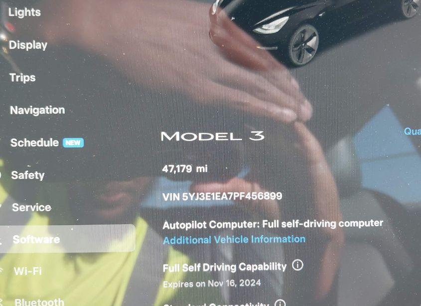 Photo 16 of 2023 Tesla Model 3 REAR-WHEEL DRIVE (VIN 5YJ3E1EA7PF456899)