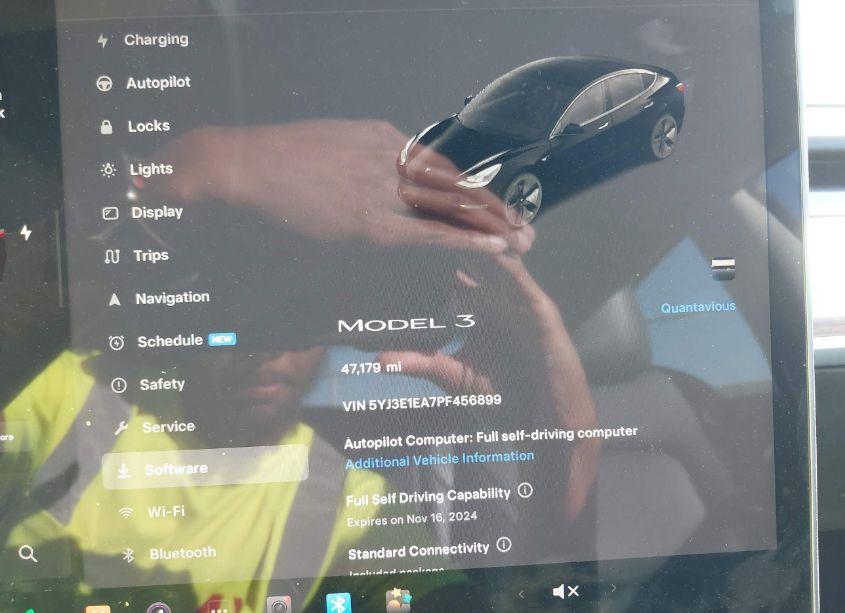 Photo 7 of 2023 Tesla Model 3 REAR-WHEEL DRIVE (VIN 5YJ3E1EA7PF456899)