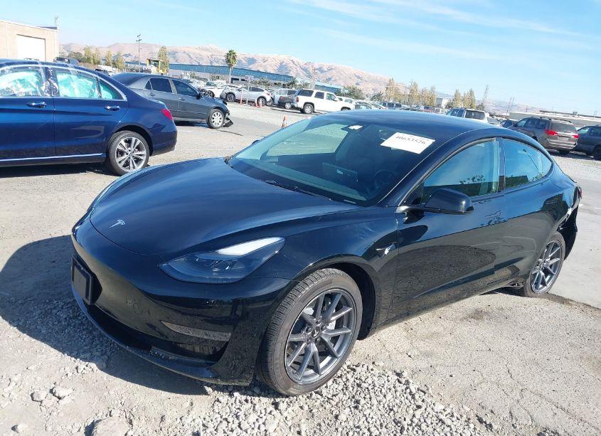 Photo 2 of 2023 Tesla Model 3 REAR-WHEEL DRIVE (VIN 5YJ3E1EA7PF457180)