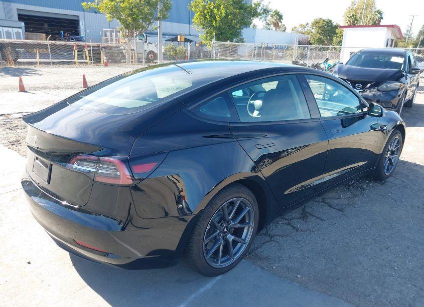 Photo 4 of 2023 Tesla Model 3 REAR-WHEEL DRIVE (VIN 5YJ3E1EA7PF457180)