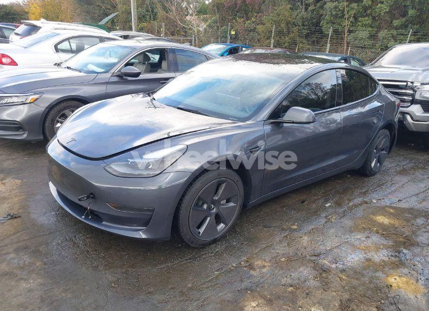 Photo 2 of 2023 Tesla Model 3 REAR-WHEEL DRIVE (VIN 5YJ3E1EA7PF483312)