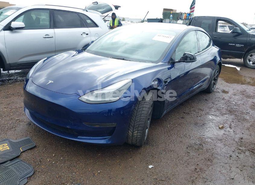 Photo 2 of 2023 Tesla Model 3 REAR-WHEEL DRIVE (VIN 5YJ3E1EA7PF560888)
