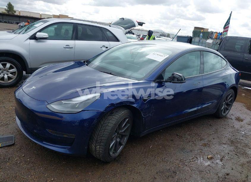 Photo 6 of 2023 Tesla Model 3 REAR-WHEEL DRIVE (VIN 5YJ3E1EA7PF560888)