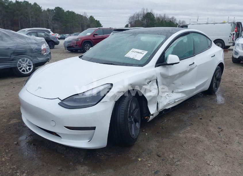 Photo 2 of 2023 Tesla Model 3 REAR-WHEEL DRIVE (VIN 5YJ3E1EA7PF610866)