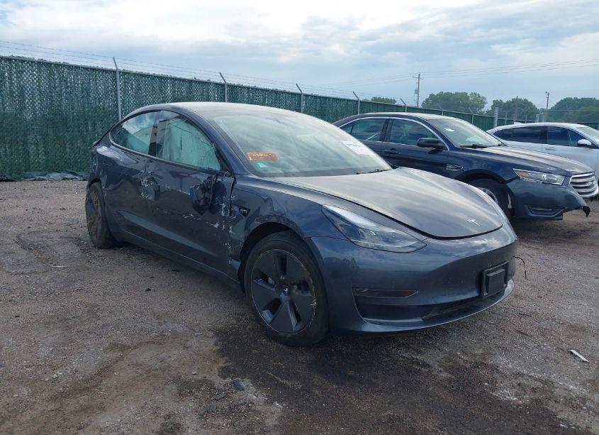 2023 Tesla Model 3 REAR-WHEEL DRIVE (VIN 5YJ3E1EA7PF657654) main photo