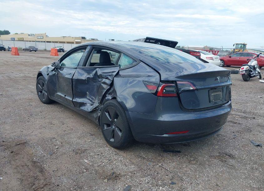 Photo 3 of 2023 Tesla Model 3 REAR-WHEEL DRIVE (VIN 5YJ3E1EA7PF657654)
