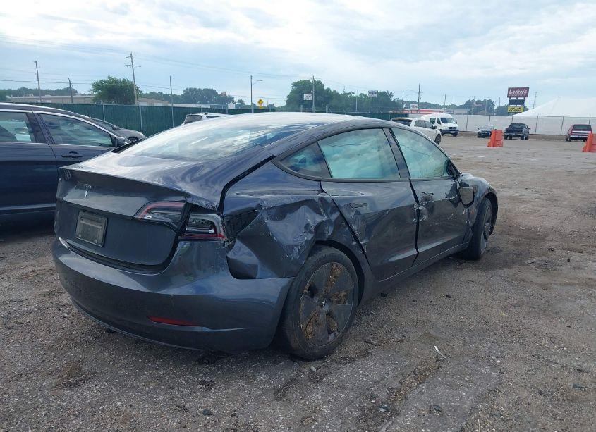 Photo 4 of 2023 Tesla Model 3 REAR-WHEEL DRIVE (VIN 5YJ3E1EA7PF657654)