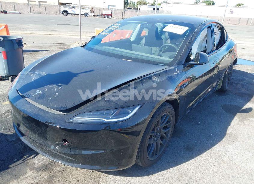 Photo 2 of 2024 Tesla Model 3 LONG RANGE DUAL MOTOR ALL-WHEEL DRIVE/REAR-WHEEL DRIVE (VIN 5YJ3E1EA7RF739631)