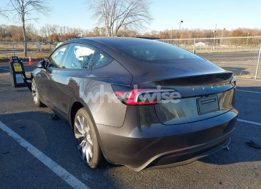 Photo 3 of 2024 Tesla Model 3 REAR-WHEEL DRIVE (VIN 5YJ3E1EA7RF853483)