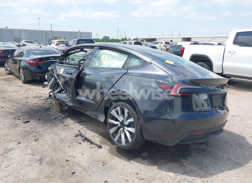Photo 3 of 2025 Tesla Model 3 LONG RANGE REAR-WHEEL DRIVE (VIN 5YJ3E1EA7SF940886)