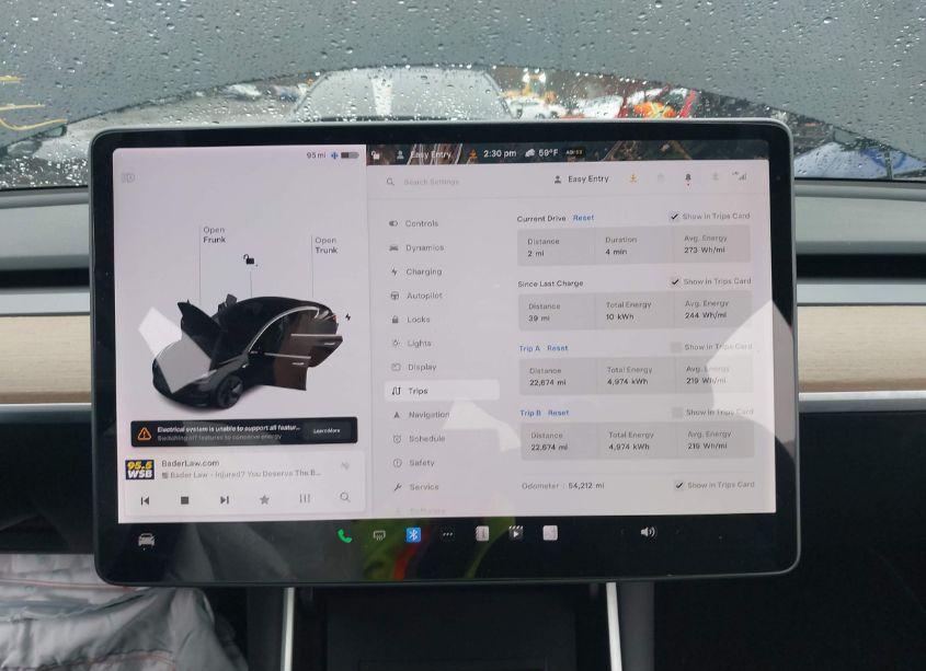 Photo 7 of 2019 Tesla Model 3 LONG RANGE/MID RANGE/STANDARD RANGE/STANDARD RANGE PLUS (VIN 5YJ3E1EA8KF426755)