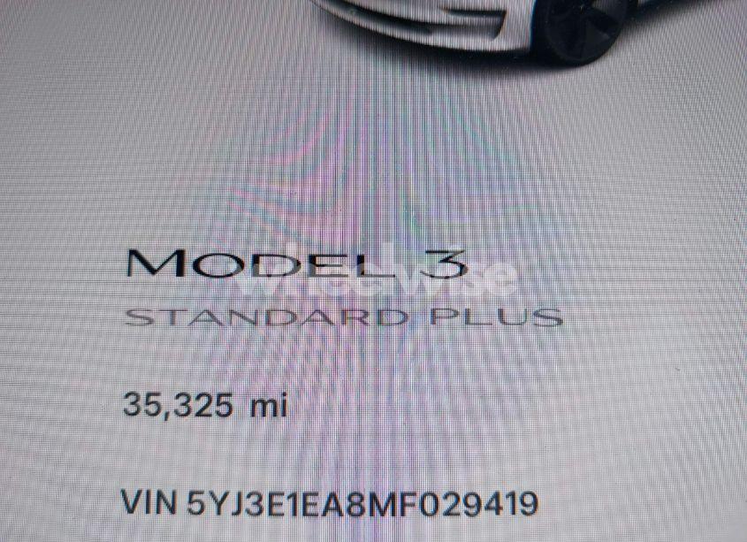 Photo 15 of 2021 Tesla Model 3 STANDARD RANGE PLUS REAR-WHEEL DRIVE (VIN 5YJ3E1EA8MF029419)