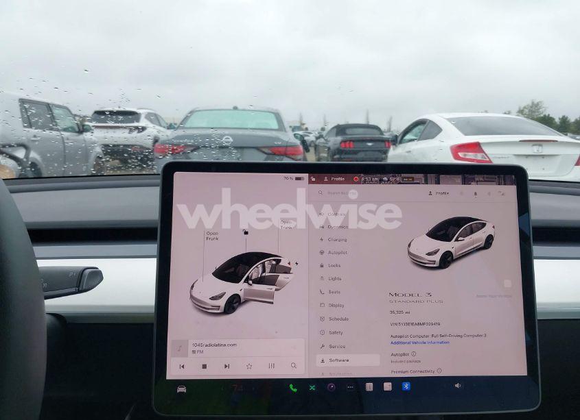 Photo 18 of 2021 Tesla Model 3 STANDARD RANGE PLUS REAR-WHEEL DRIVE (VIN 5YJ3E1EA8MF029419)