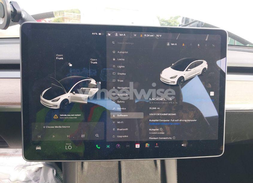 Photo 19 of 2021 Tesla Model 3 STANDARD RANGE PLUS REAR-WHEEL DRIVE (VIN 5YJ3E1EA8MF062940)