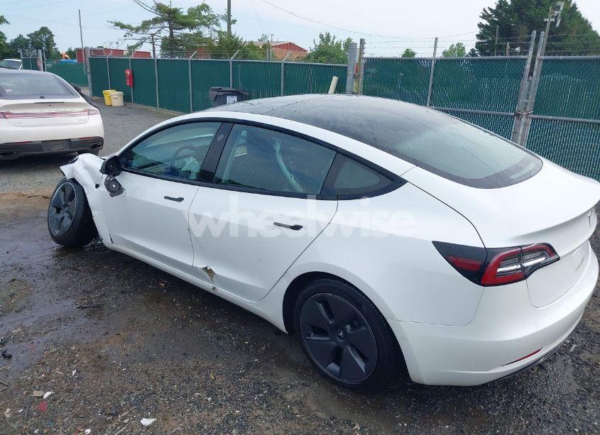 Photo 3 of 2021 Tesla Model 3 STANDARD RANGE PLUS REAR-WHEEL DRIVE (VIN 5YJ3E1EA8MF062940)