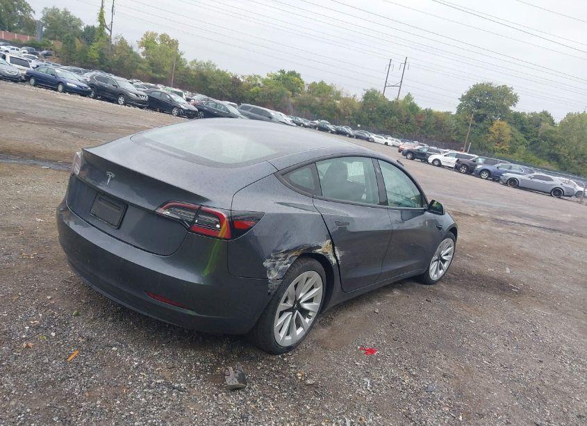 Photo 4 of 2021 Tesla Model 3 STANDARD RANGE PLUS REAR-WHEEL DRIVE (VIN 5YJ3E1EA8MF851038)