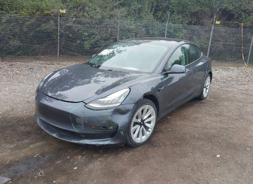 Photo 6 of 2021 Tesla Model 3 STANDARD RANGE PLUS REAR-WHEEL DRIVE (VIN 5YJ3E1EA8MF851038)