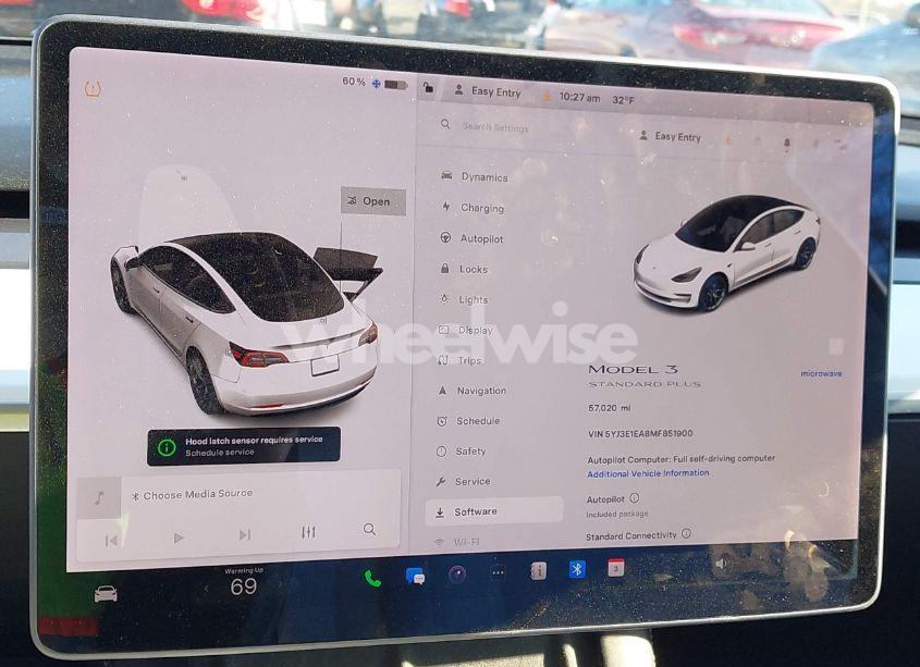 Photo 19 of 2021 Tesla Model 3 STANDARD RANGE PLUS REAR-WHEEL DRIVE (VIN 5YJ3E1EA8MF851900)