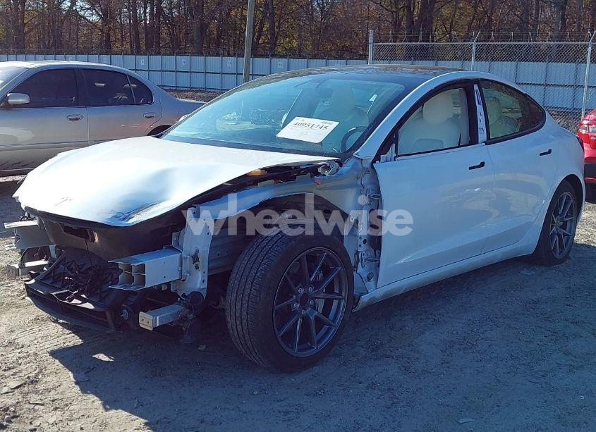 Photo 6 of 2021 Tesla Model 3 STANDARD RANGE PLUS REAR-WHEEL DRIVE (VIN 5YJ3E1EA8MF851900)