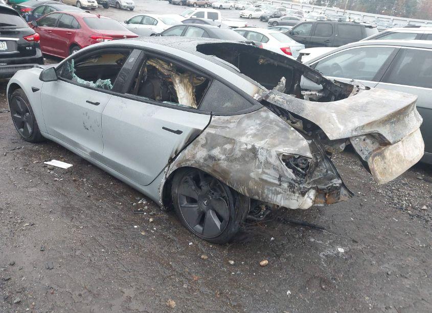 Photo 3 of 2021 Tesla Model 3 STANDARD RANGE PLUS REAR-WHEEL DRIVE (VIN 5YJ3E1EA8MF854778)