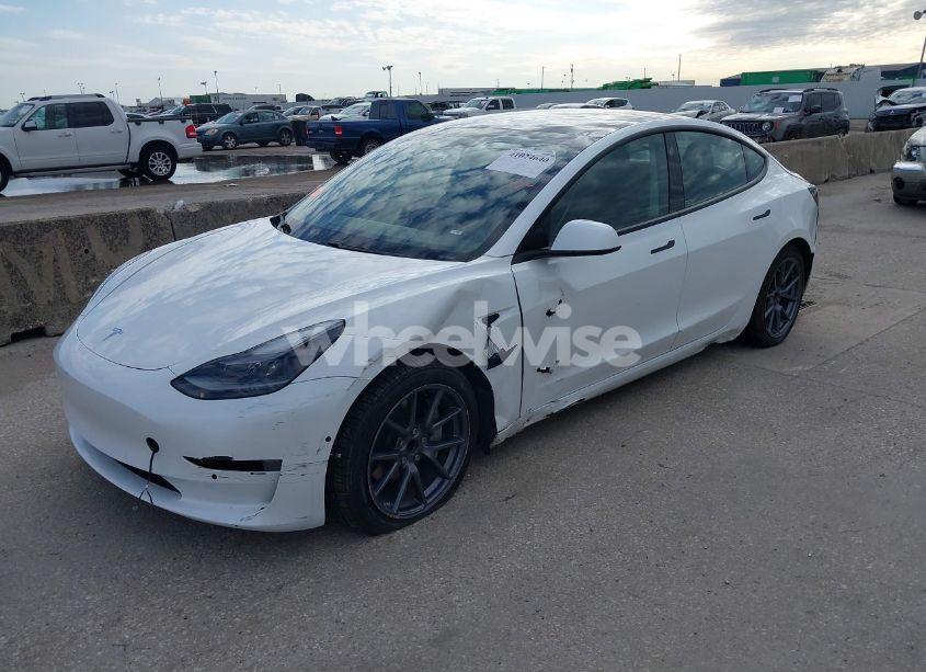 Photo 6 of 2021 Tesla Model 3 STANDARD RANGE PLUS REAR-WHEEL DRIVE (VIN 5YJ3E1EA8MF871578)
