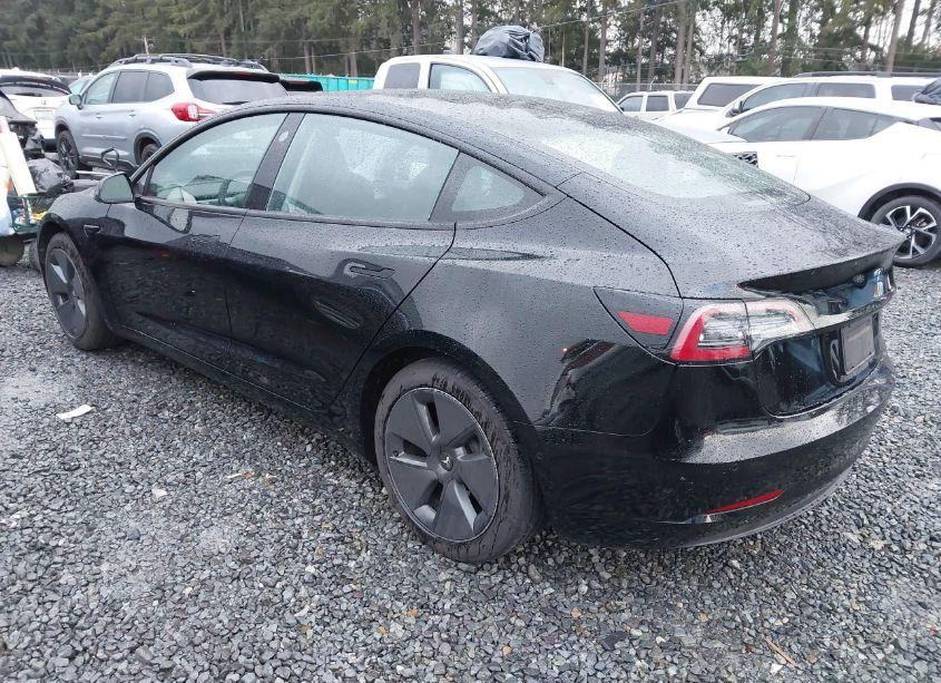 Photo 3 of 2021 Tesla Model 3 STANDARD RANGE PLUS REAR-WHEEL DRIVE (VIN 5YJ3E1EA8MF875503)