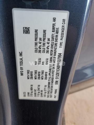 Photo 5 of 2023 TESLA MODEL 3 (VIN 5YJ3E1EA8PF******)