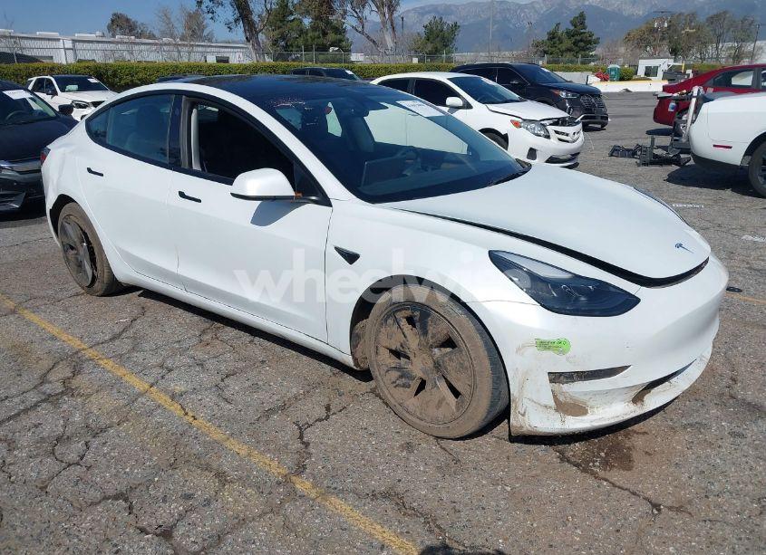2023 Tesla Model 3 REAR-WHEEL DRIVE (VIN 5YJ3E1EA8PF398110) main photo
