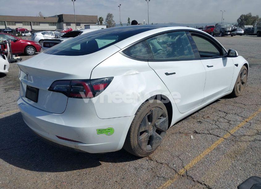 Photo 4 of 2023 Tesla Model 3 REAR-WHEEL DRIVE (VIN 5YJ3E1EA8PF398110)