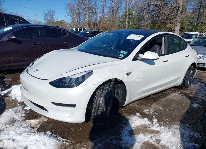 Photo 2 of 2023 Tesla Model 3 REAR-WHEEL DRIVE (VIN 5YJ3E1EA8PF403533)