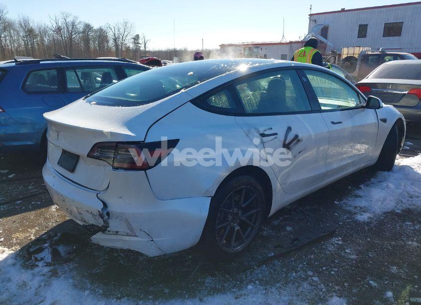 Photo 4 of 2023 Tesla Model 3 REAR-WHEEL DRIVE (VIN 5YJ3E1EA8PF403533)