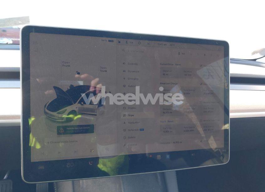 Photo 7 of 2023 Tesla Model 3 REAR-WHEEL DRIVE (VIN 5YJ3E1EA8PF403533)