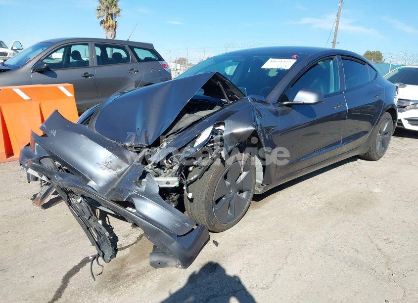 Photo 2 of 2023 Tesla Model 3 REAR-WHEEL DRIVE (VIN 5YJ3E1EA8PF431977)