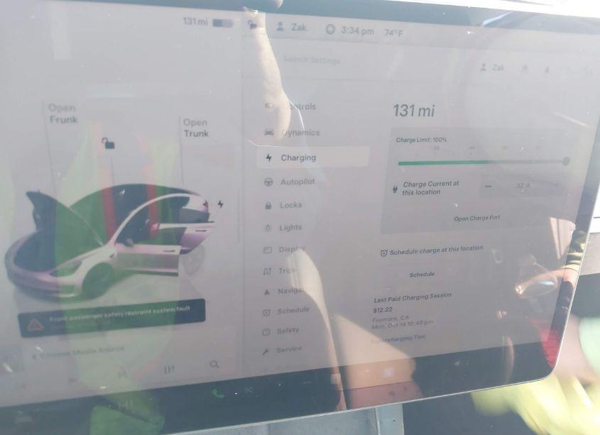 Photo 17 of 2023 Tesla Model 3 REAR-WHEEL DRIVE (VIN 5YJ3E1EA8PF432255)