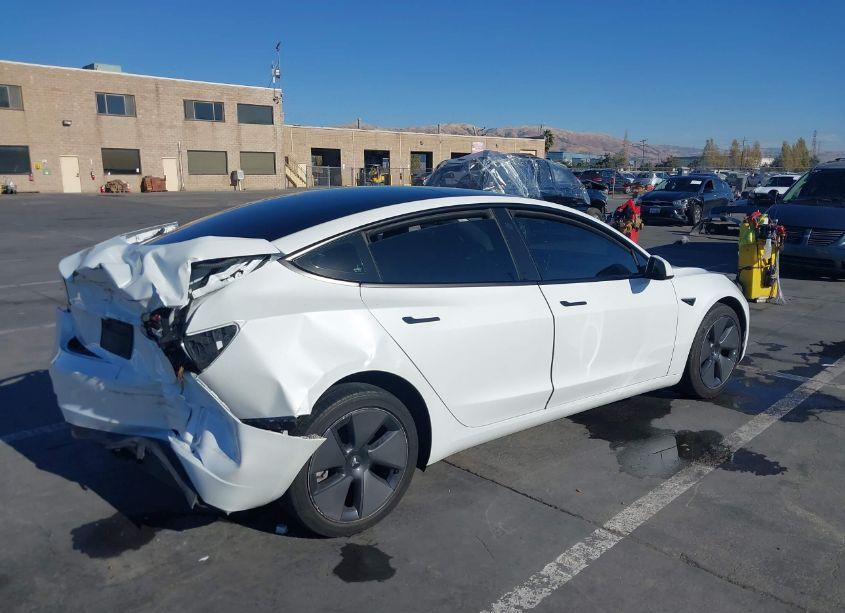 Photo 4 of 2023 Tesla Model 3 REAR-WHEEL DRIVE (VIN 5YJ3E1EA8PF432255)
