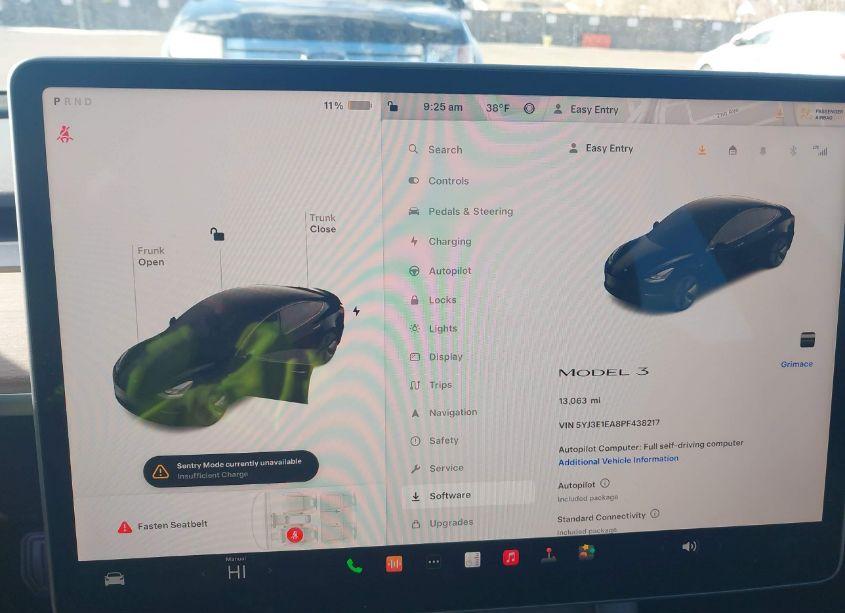 Photo 18 of 2023 Tesla Model 3 REAR-WHEEL DRIVE (VIN 5YJ3E1EA8PF438217)