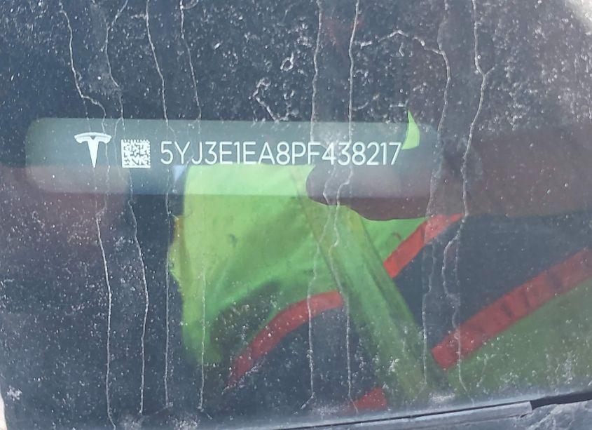 Photo 9 of 2023 Tesla Model 3 REAR-WHEEL DRIVE (VIN 5YJ3E1EA8PF438217)