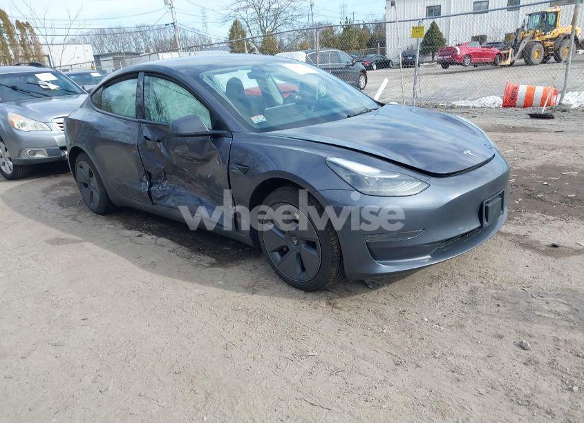 2023 Tesla Model 3 REAR-WHEEL DRIVE (VIN 5YJ3E1EA8PF491287) main photo