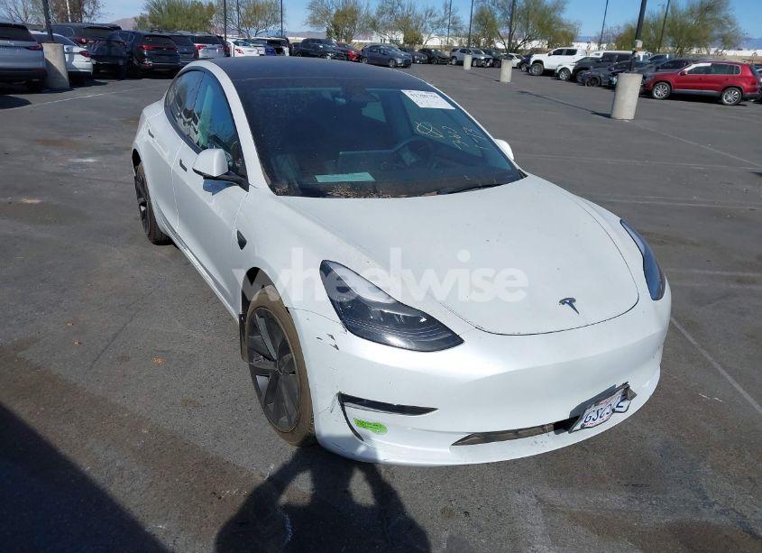 2023 Tesla Model 3 REAR-WHEEL DRIVE (VIN 5YJ3E1EA8PF573259) main photo
