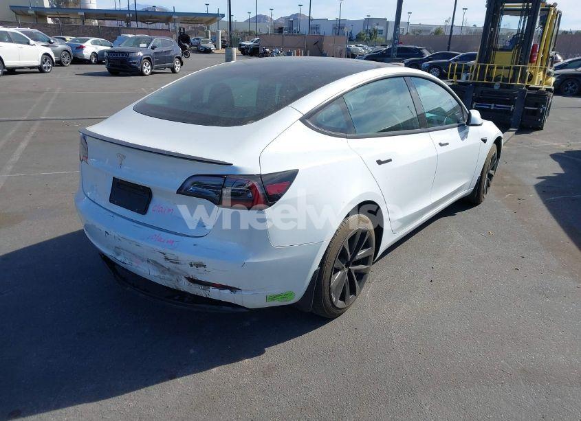 Photo 4 of 2023 Tesla Model 3 REAR-WHEEL DRIVE (VIN 5YJ3E1EA8PF573259)