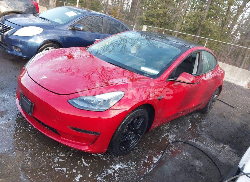 Photo 2 of 2023 Tesla Model 3 REAR-WHEEL DRIVE (VIN 5YJ3E1EA8PF615476)