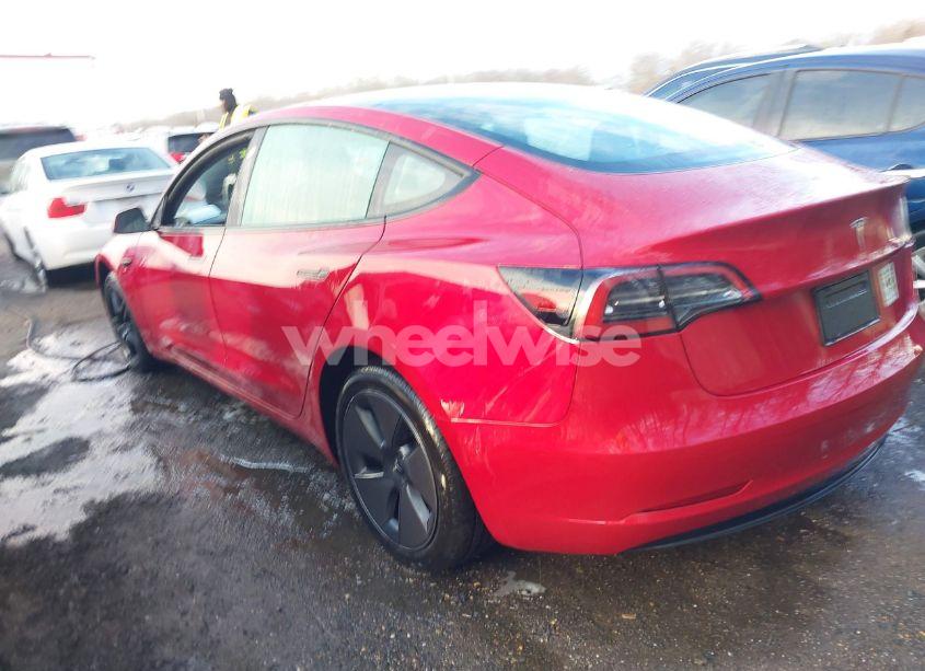Photo 3 of 2023 Tesla Model 3 REAR-WHEEL DRIVE (VIN 5YJ3E1EA8PF615476)
