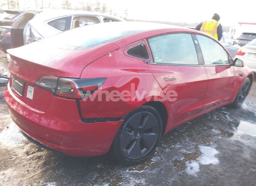 Photo 4 of 2023 Tesla Model 3 REAR-WHEEL DRIVE (VIN 5YJ3E1EA8PF615476)