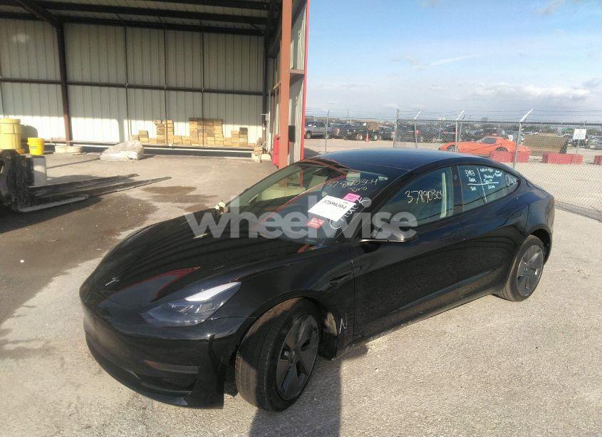 Photo 2 of 2023 Tesla Model 3 REAR-WHEEL DRIVE (VIN 5YJ3E1EA8PF626073)